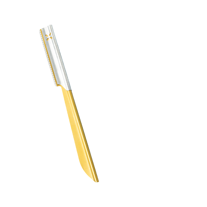 ماكينة تشذيب الحواجب والوجه مع قبضة مضادة للانزلاق