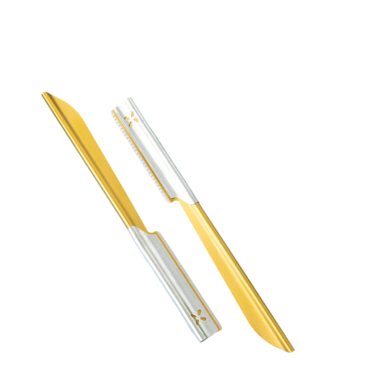 ماكينة تشذيب الحواجب والوجه مع قبضة مضادة للانزلاق