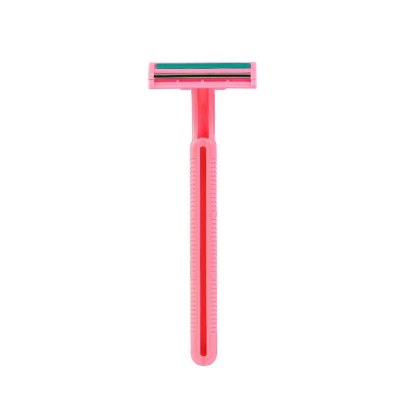 ماكينة حلاقة نسائية قابلة لإعادة الاستخدام للبشرة الحساسة