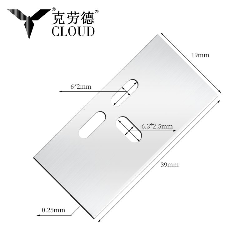 شفرات حلاقة آمنة متعددة الأغراض بحافة واحدة