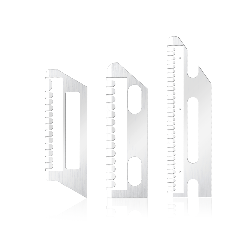 شفرات حلاقة محمولة فائقة النعومة من الفولاذ المقاوم للصدأ