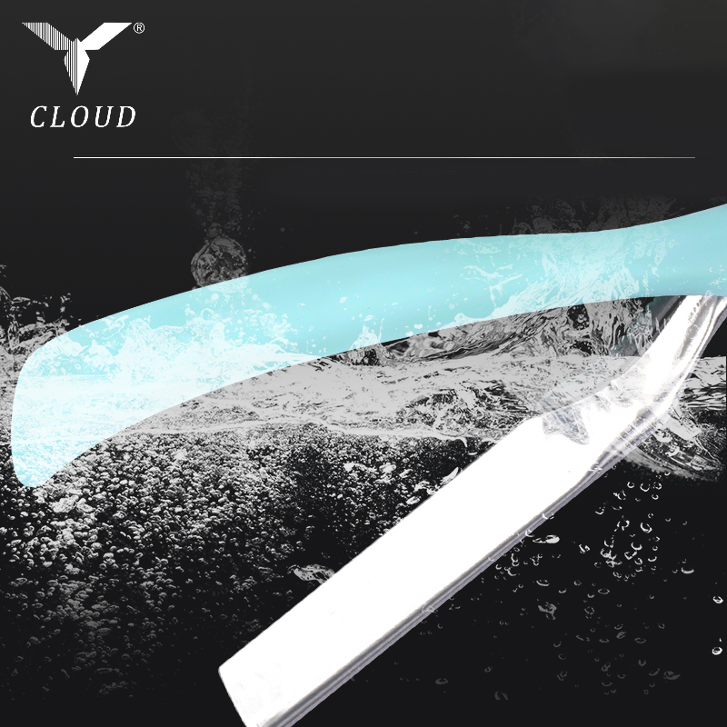 مجموعة شفرات حلاقة من الفولاذ المقاوم للصدأ بقبضة مريحة مكونة من 77 شفرة