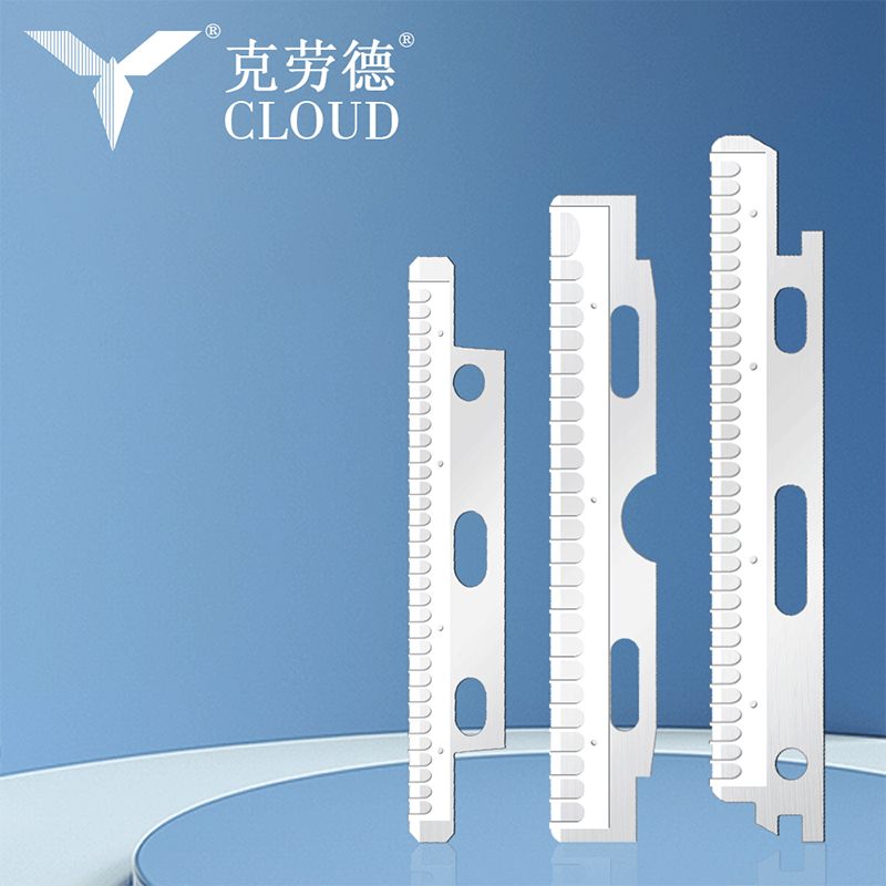 شفرات حلاقة للوجه والحاجب من الفولاذ المقاوم للصدأ مطلية بالنانو