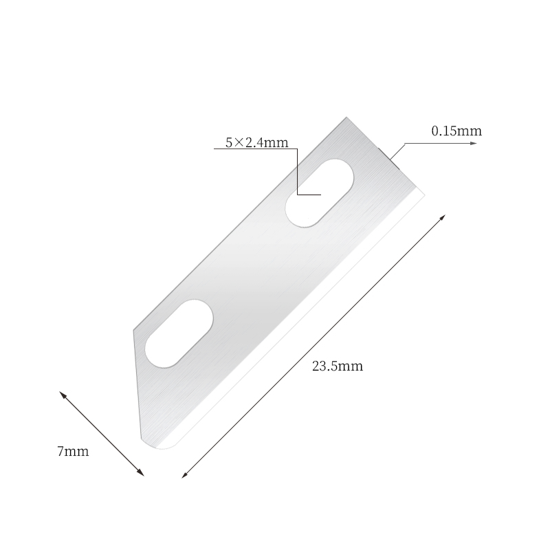 شفرات حلاقة محمولة فائقة النعومة من الفولاذ المقاوم للصدأ
