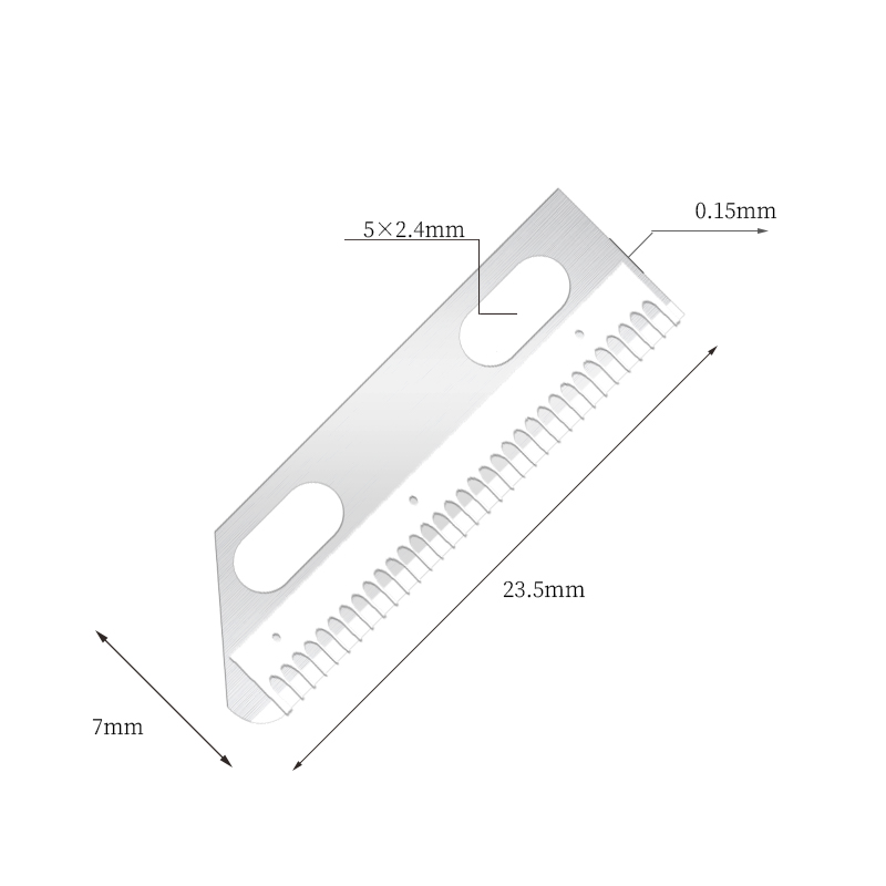 شفرات حلاقة محمولة فائقة النعومة من الفولاذ المقاوم للصدأ