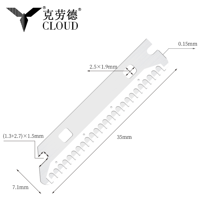شفرات حلاقة الحواجب متعددة الاستخدام من الفولاذ المقاوم للصدأ وقابلة لإعادة الاستخدام