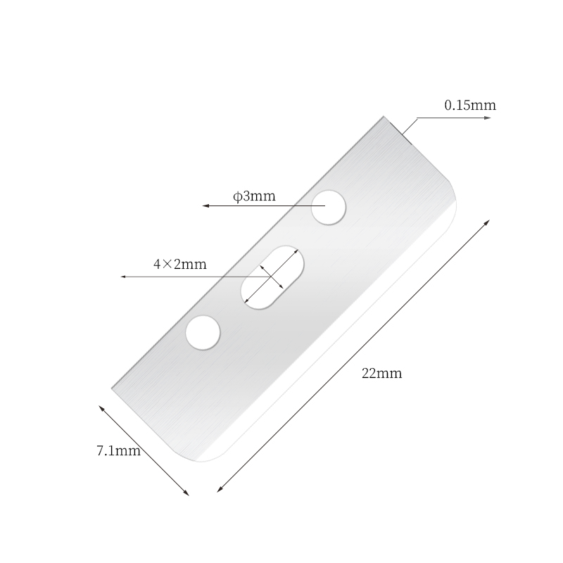 شفرة إزالة الحواجب الحريرية الناعمة متعددة الوظائف