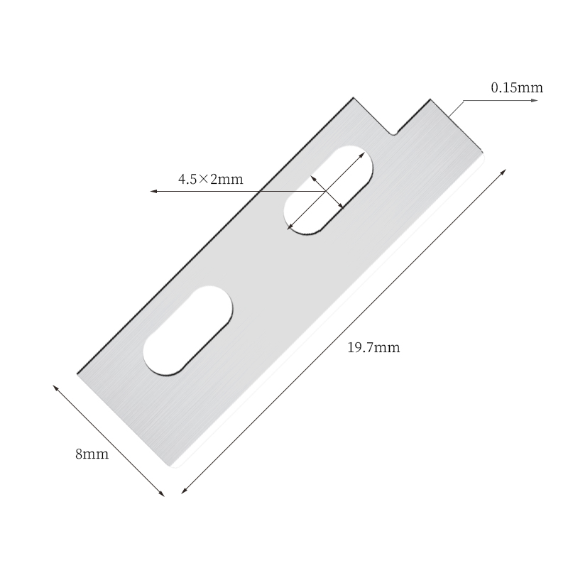 شفرات سكين تشكيل الحواجب من الفولاذ المقاوم للصدأ حادة ودقيقة