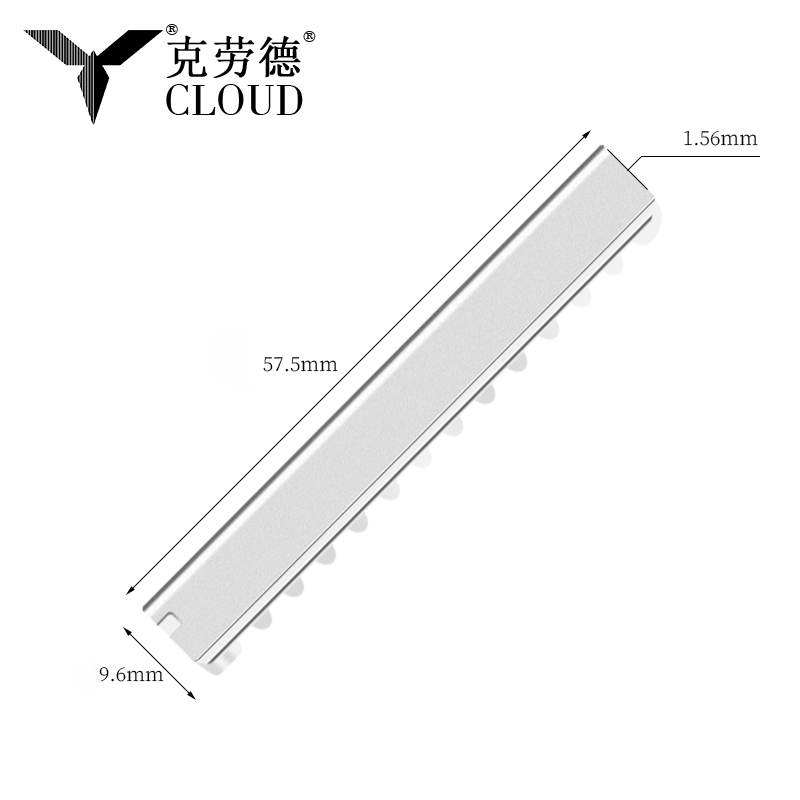 شفرات قص الشعر ذات حافة واحدة من الفولاذ المقاوم للصدأ