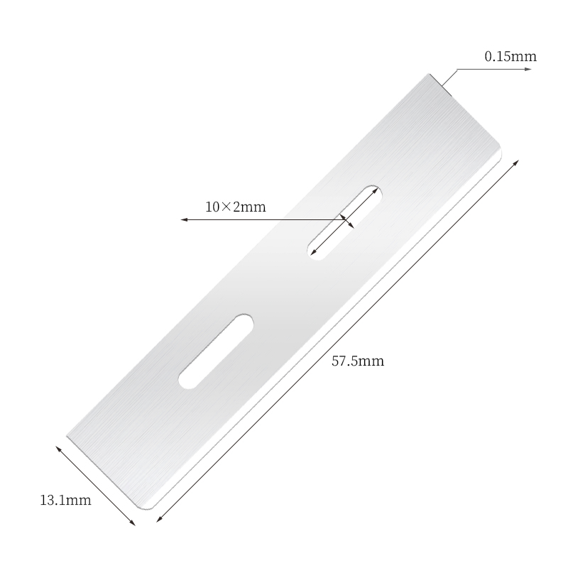 شفرة قطع الحواجب متينة وقابلة لإعادة الاستخدام من الفولاذ المقاوم للصدأ