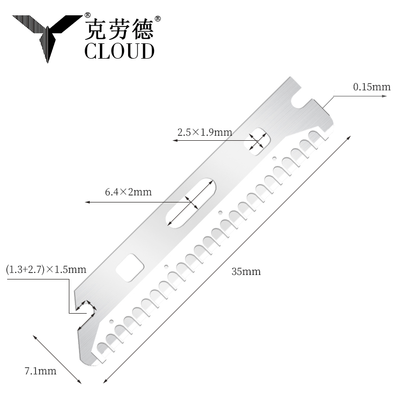 شفرات حلاقة الحواجب متعددة الاستخدام من الفولاذ المقاوم للصدأ وقابلة لإعادة الاستخدام